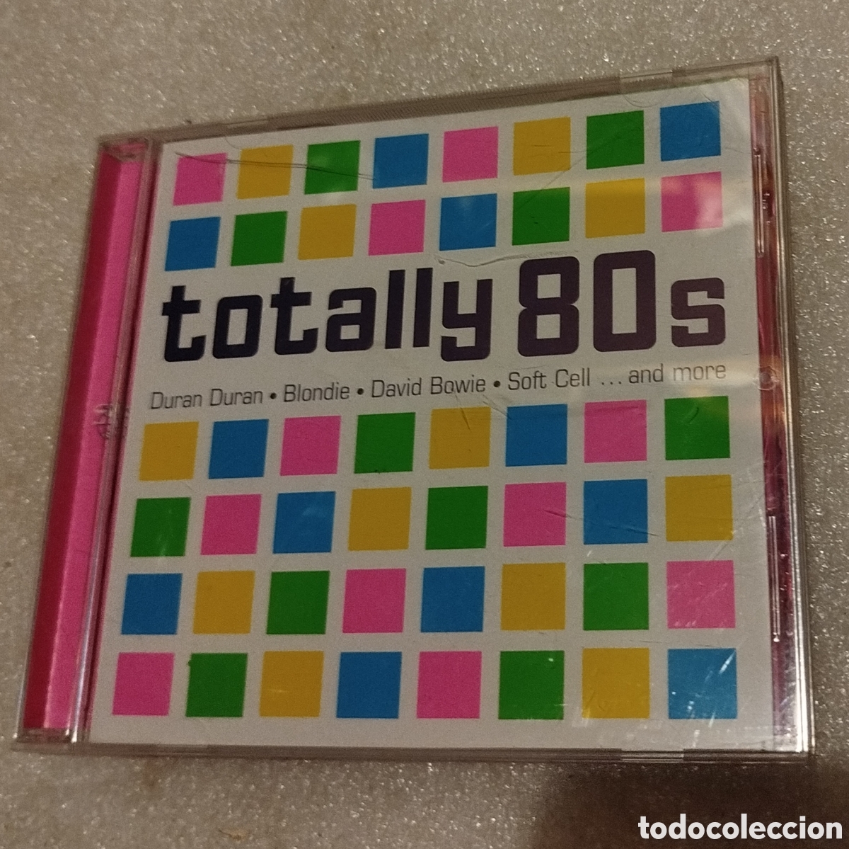 CDs de m&uacute;sica: Totally 80's. Duran Duran/ Blondie/ Bowie...