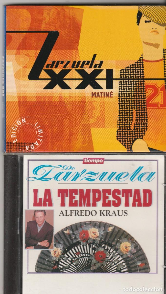 CDs de m&uacute;sica: LIQUIDACION-Zarzuela XXI &ndash; Matin&eacute;-2003-CD DIGIPACK-+La Tempestad'. Con Gran Orquesta Sinf&oacute;nica
