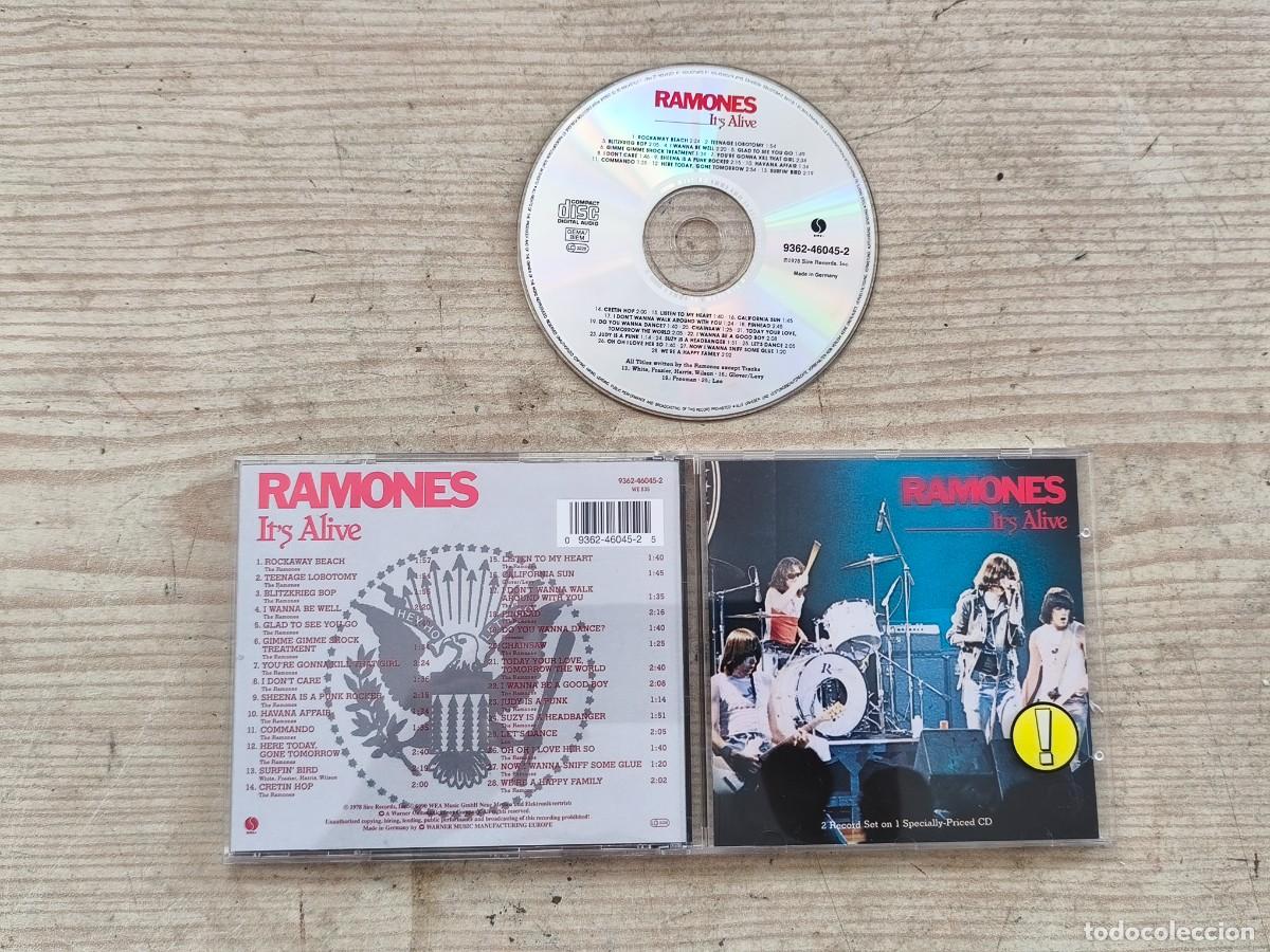 CDs de m&uacute;sica: Ramones - Its Alive CD - Foto 1