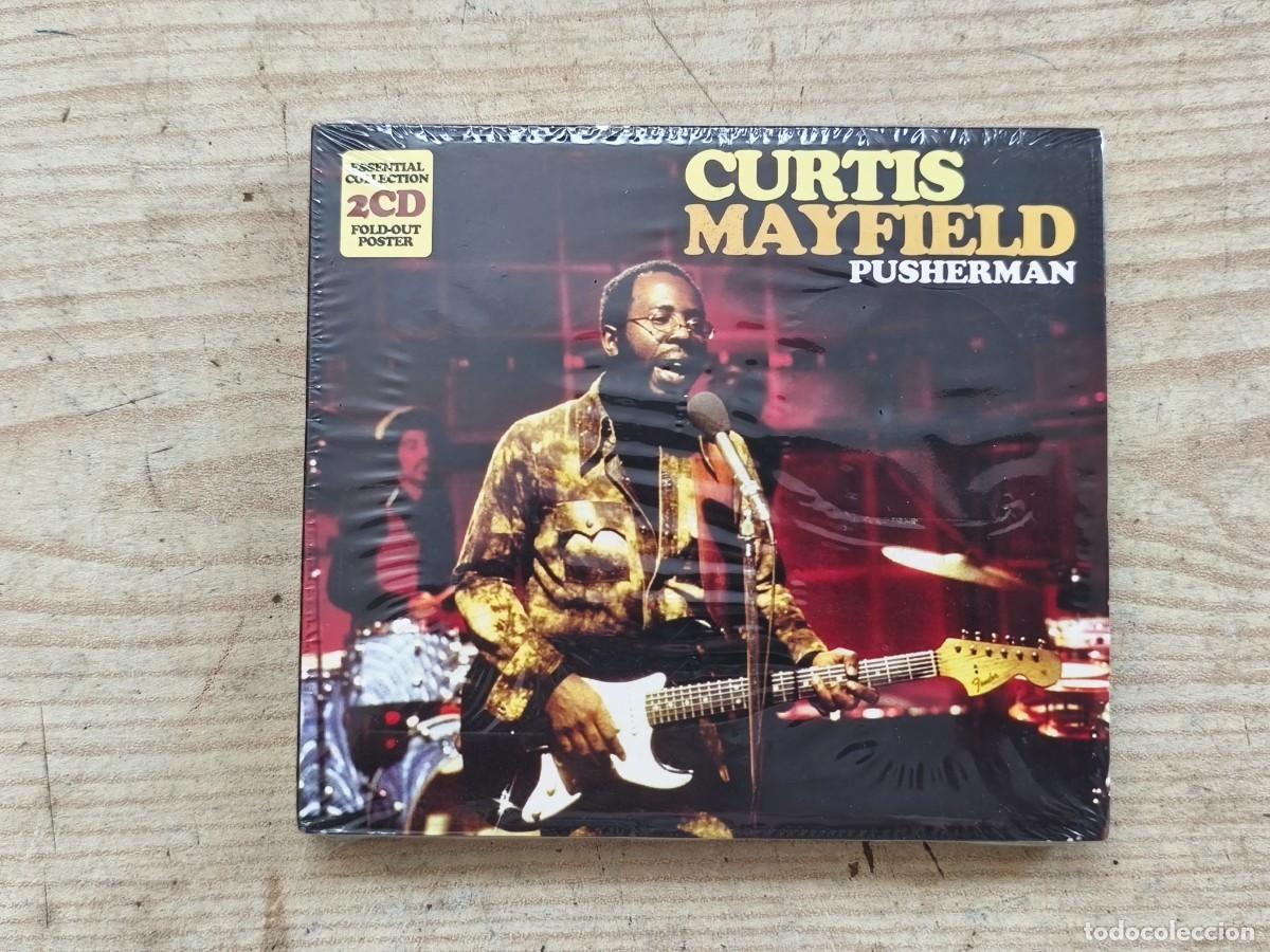 CDs de m&uacute;sica: Curtis Mayfield &lrm;- Pusherman - 2 CD - Precintado