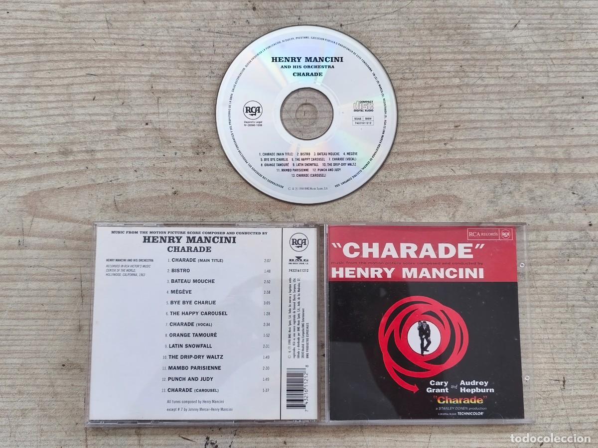 CDs de m&uacute;sica: Henry Mancini - Charade CD - Foto 1