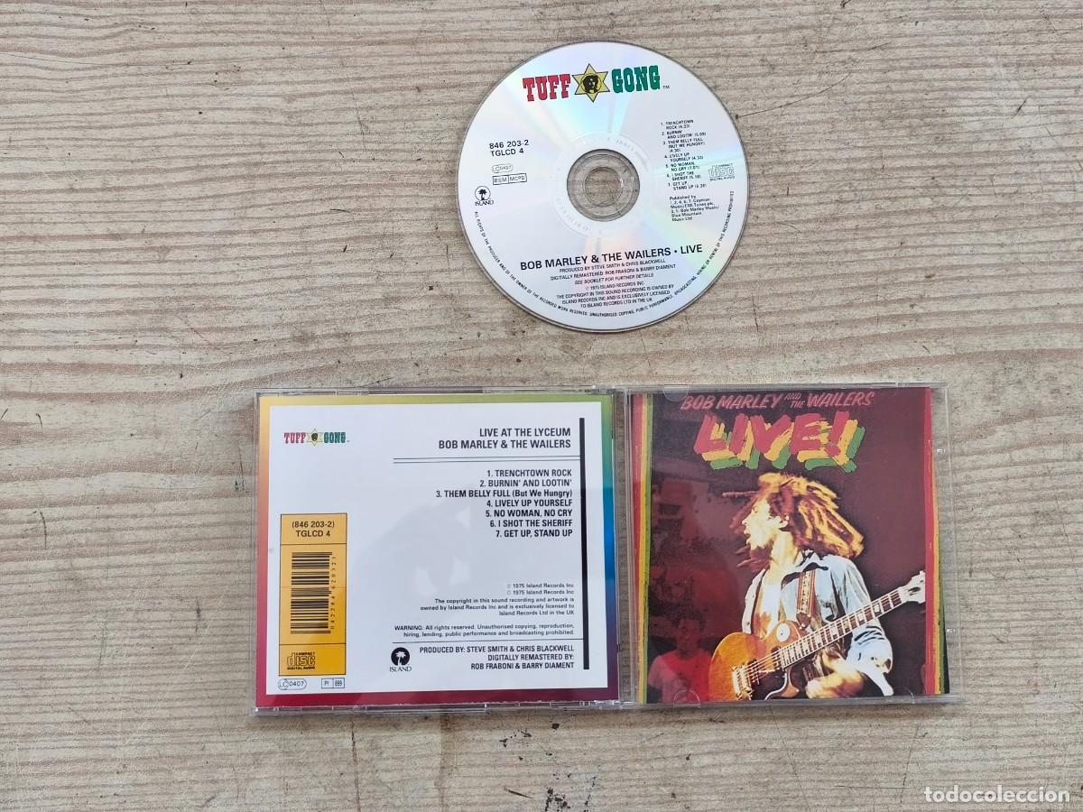 CDs de m&uacute;sica: Bob Marley And The Wailers - Live CD