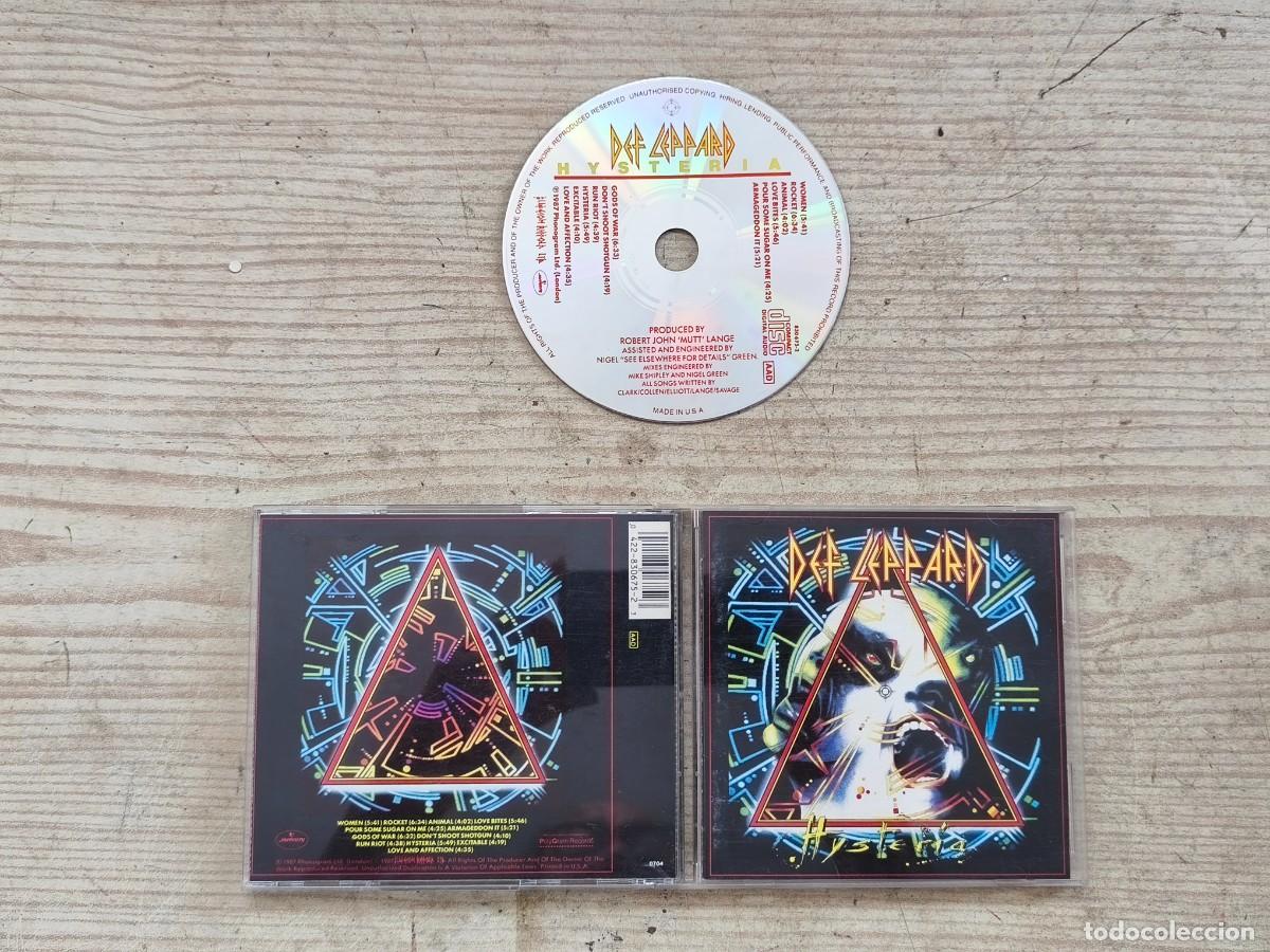 CDs de m&uacute;sica: Def Leppard - Hysteria CD