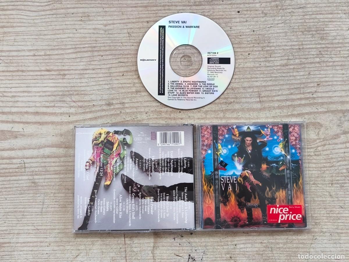 CDs de m&uacute;sica: Steve Vai - Passion And Warfare CD