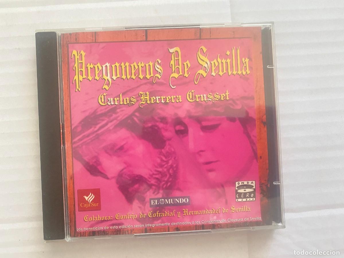 CDs de m&uacute;sica: CD PREGONEROS DE SEVILLA - CARLOS HERRERA CRUSSET