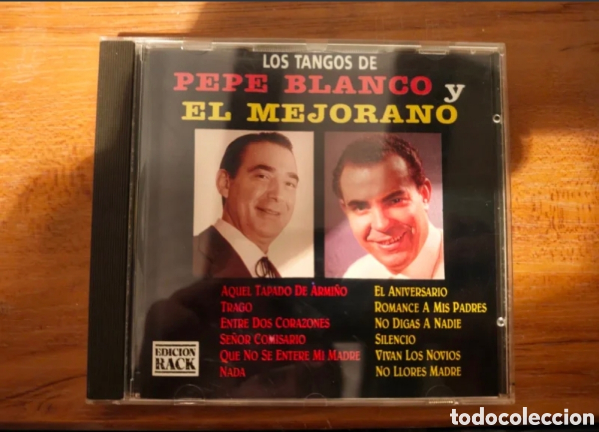 CDs de m&uacute;sica: Tangos de Pepe Blanco y El Mejorano