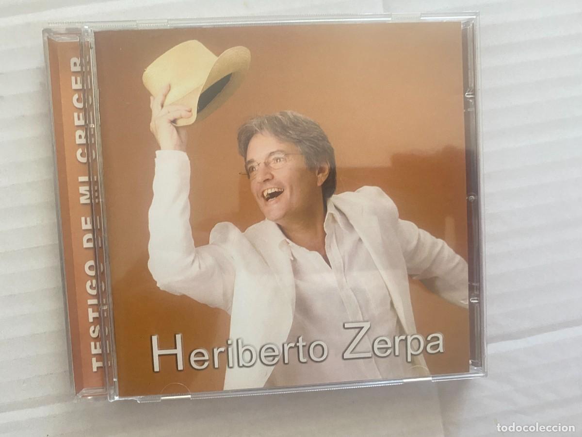 CDs de m&uacute;sica: CD HERIBERTO ZERPA - TESTIGO DE MI CRECER