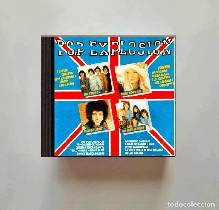 CDs de m&uacute;sica: POP EXPLOSION. TURTLES. TROGGS. TREMELOES. REDBONE. MERMELADE. MUNGO JERRY. DIVUCSA 1990. CD.