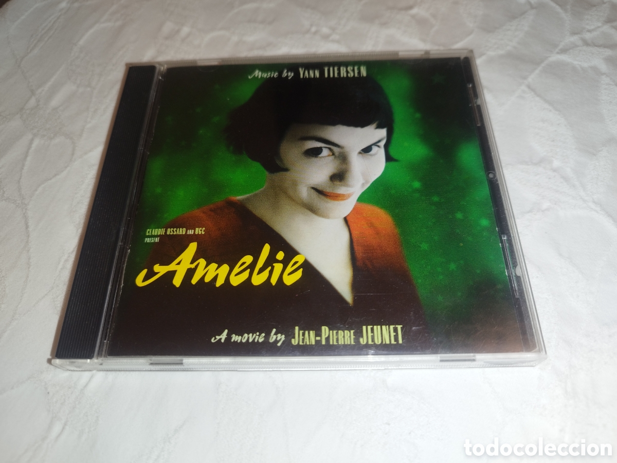 CDs de m&uacute;sica: CD. AMELIE MUSIC BY YANN TIERSEN. UFD - UGC, 2001.