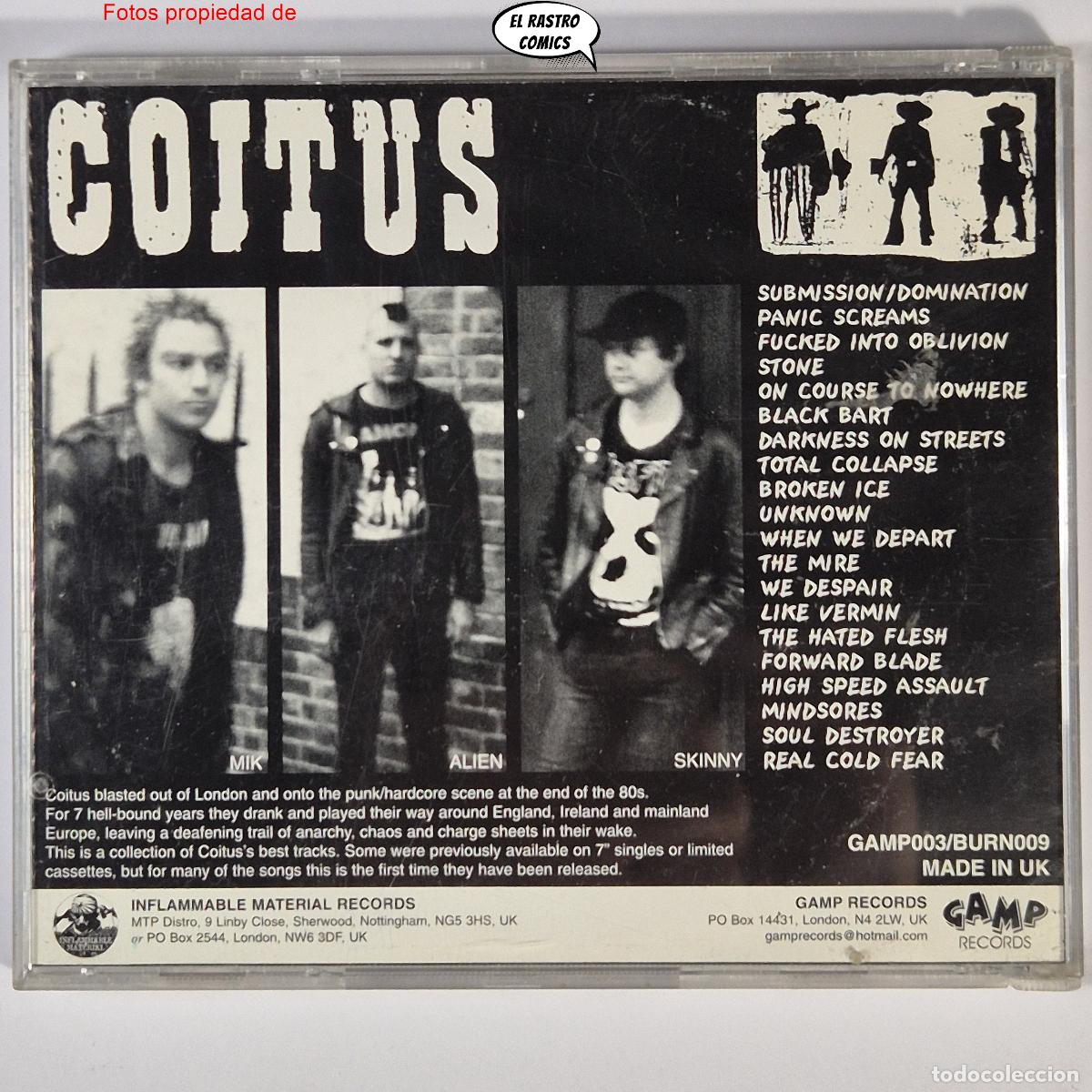 CDs de m&uacute;sica: Coitus, Necrocomical, CD Gamp 2000, Punk Rock - Foto 2