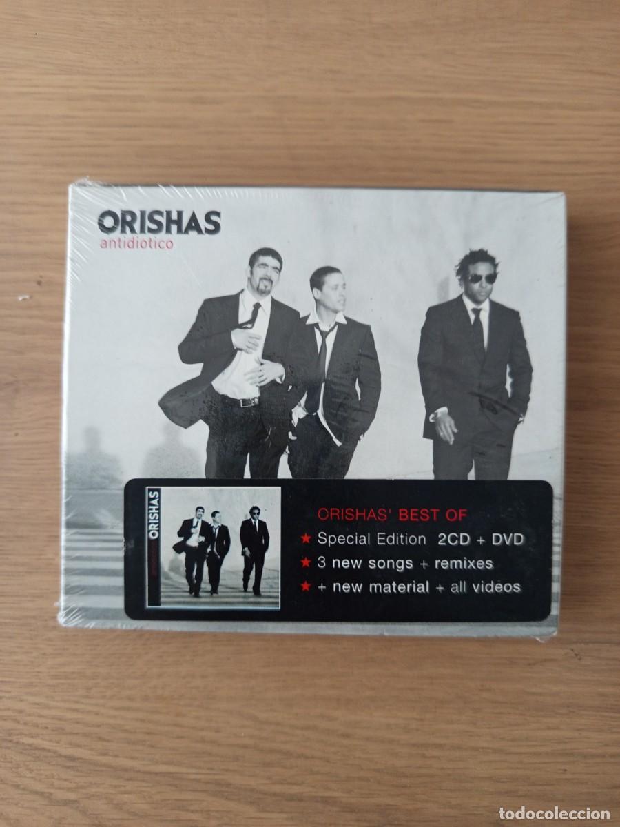 CDs de m&uacute;sica: JOYA DIGIPACK DOBLE CD + DVD EDICION ESPECIAL. ORISHAS - ANTIDIOTICO / A&Ntilde;O 2007 / NUEVO PRECINTADO.