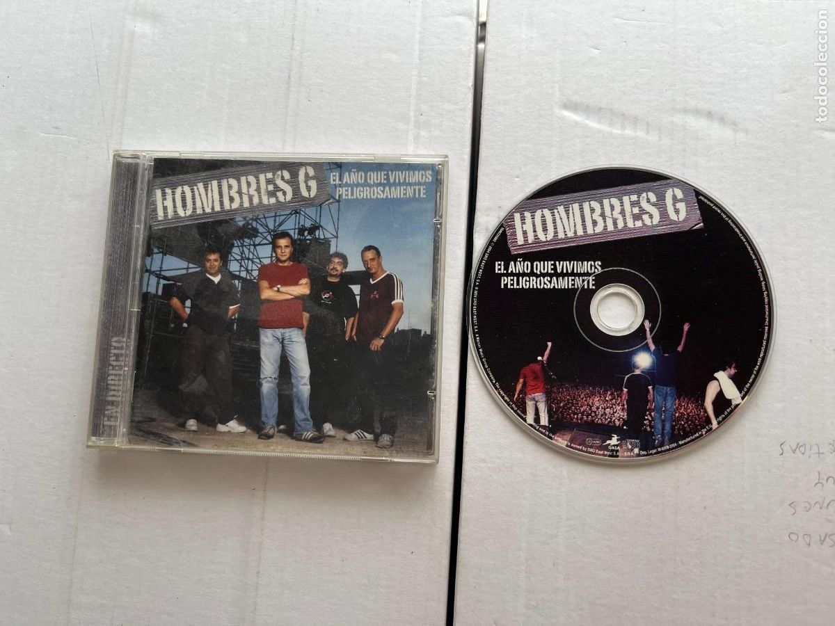 CDs de m&uacute;sica: HOMBRES 6 EL A&Ntilde;O QUE VIVIMOS PELIGROSAMENTE - CD MUSICA KREATEN