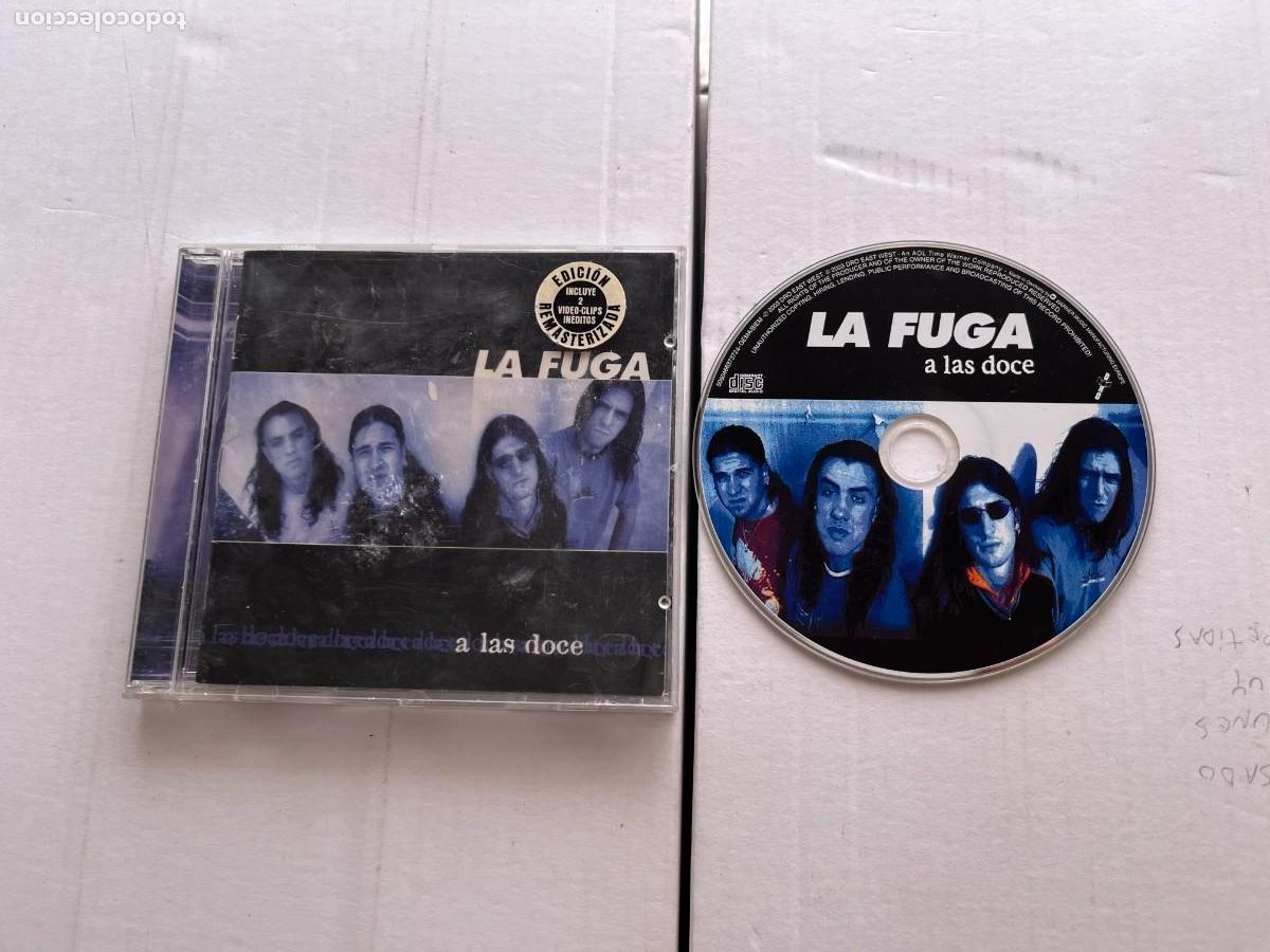 CDs de m&uacute;sica: LA FUGA A LAS DOCE - CD MUSICA KREATEN