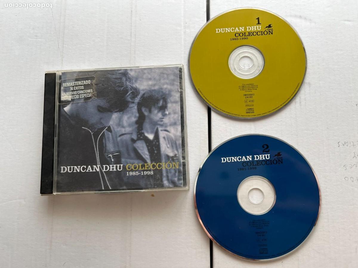 CDs de m&uacute;sica: DUNCAN DHU COLECCION 1085 1998 2 CDS CAJA NORMAL CD MUSICA KREATEN