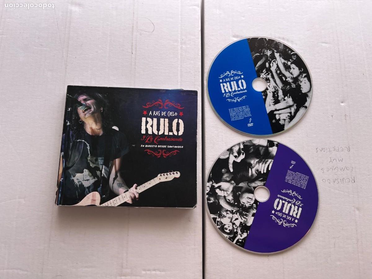 CDs de m&uacute;sica: RULO Y LA CONTRABANDA A RAS DE CIELO - CD MUSICA KREATEN