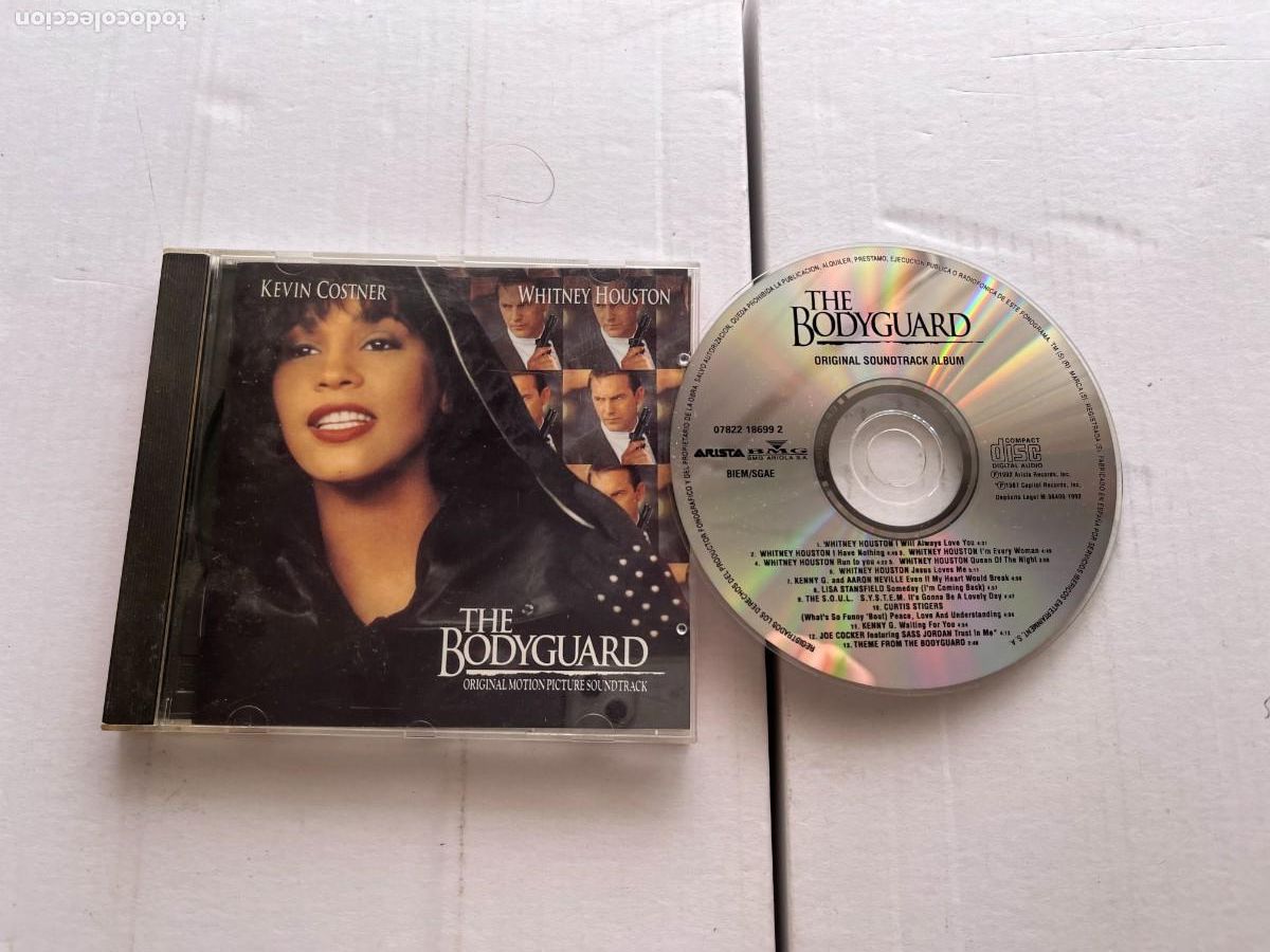 CDs de m&uacute;sica: THE BODYGUARD ORIGINAL SOUNDTRACK ALBUM OST BSO- CD MUSICA KREATEN