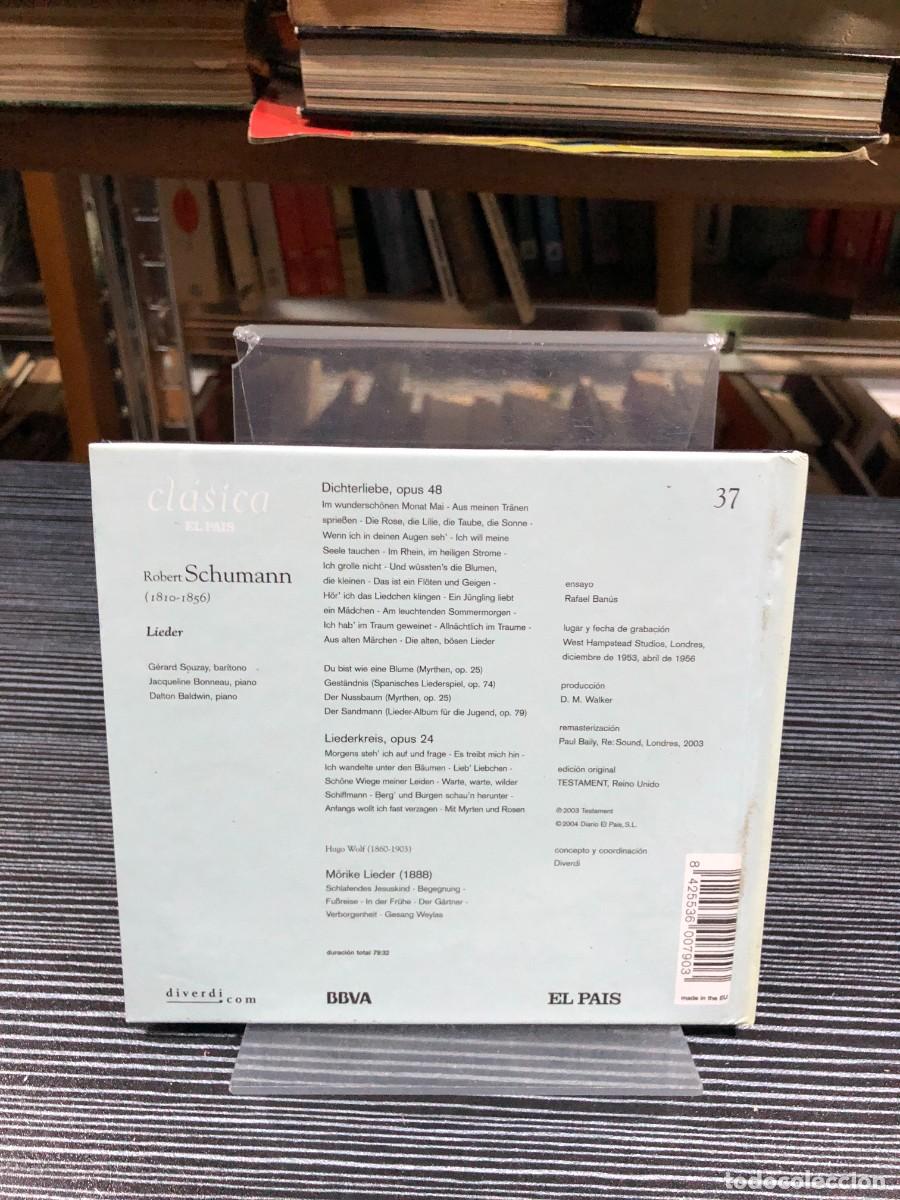 CDs de m&uacute;sica: Lieder Schumann G&eacute;rard Souzay - Foto 2