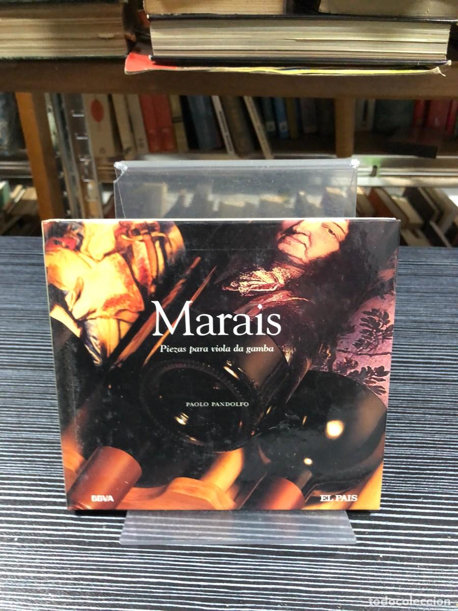 CDs de m&uacute;sica: Piezas para viola da gamba Marais Paolo Pandolfo
