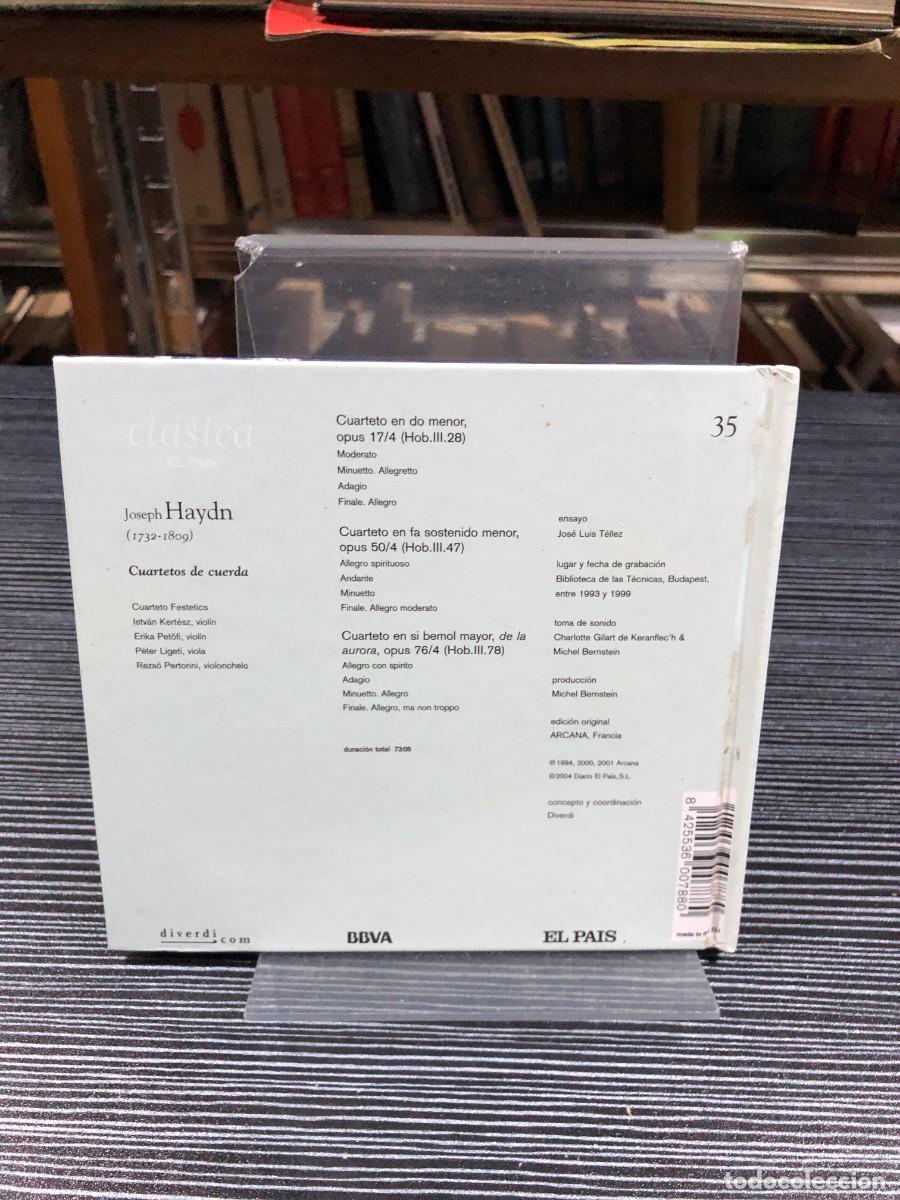 CDs de m&uacute;sica: Cuartetos de cuerda Haydn Cuarteto Festetics - Foto 2