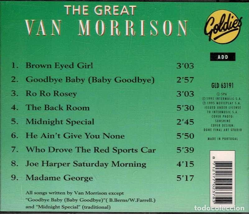 CDs de m&uacute;sica: The Great Van Morrison. CD - Foto 2