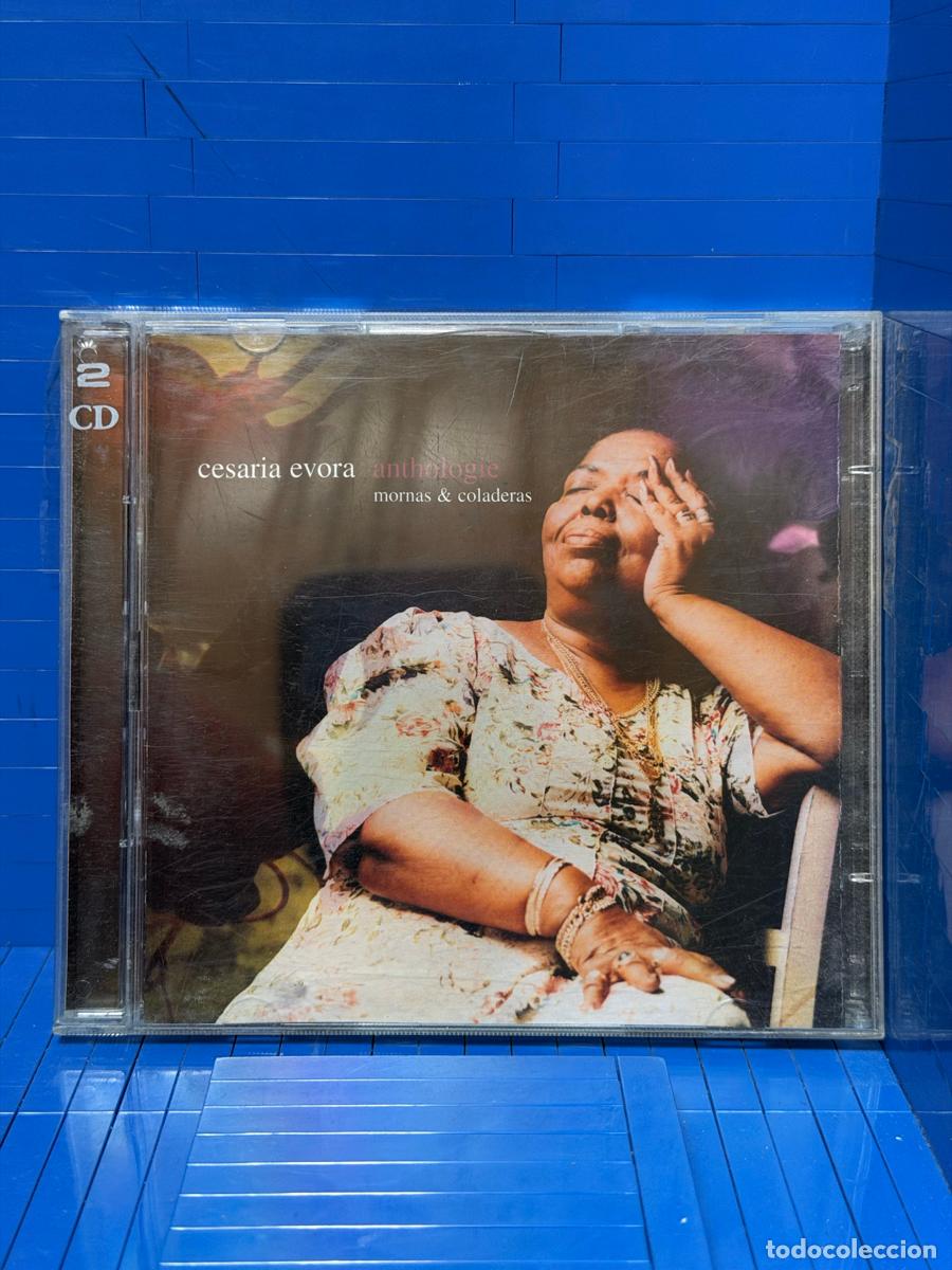 Music CDs: ANTHOLOGIE MORNAS & COLADERAS &ndash; CES&Aacute;RIA &Eacute;VORA &ndash; 2002 &ndash; CD