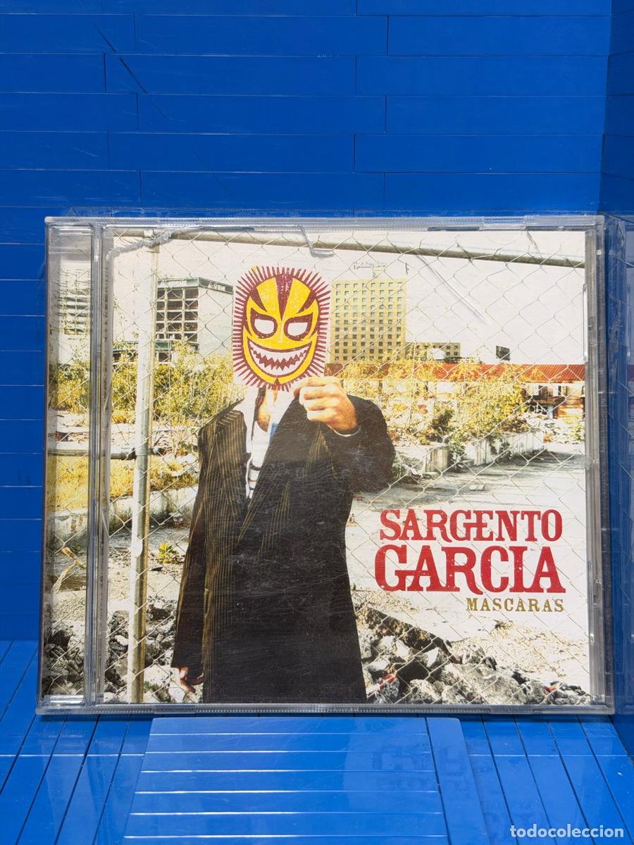CDs de m&uacute;sica: MASCARAS &ndash; SARGENTO GARCIA &ndash; 2006 &ndash; CD - Foto 1