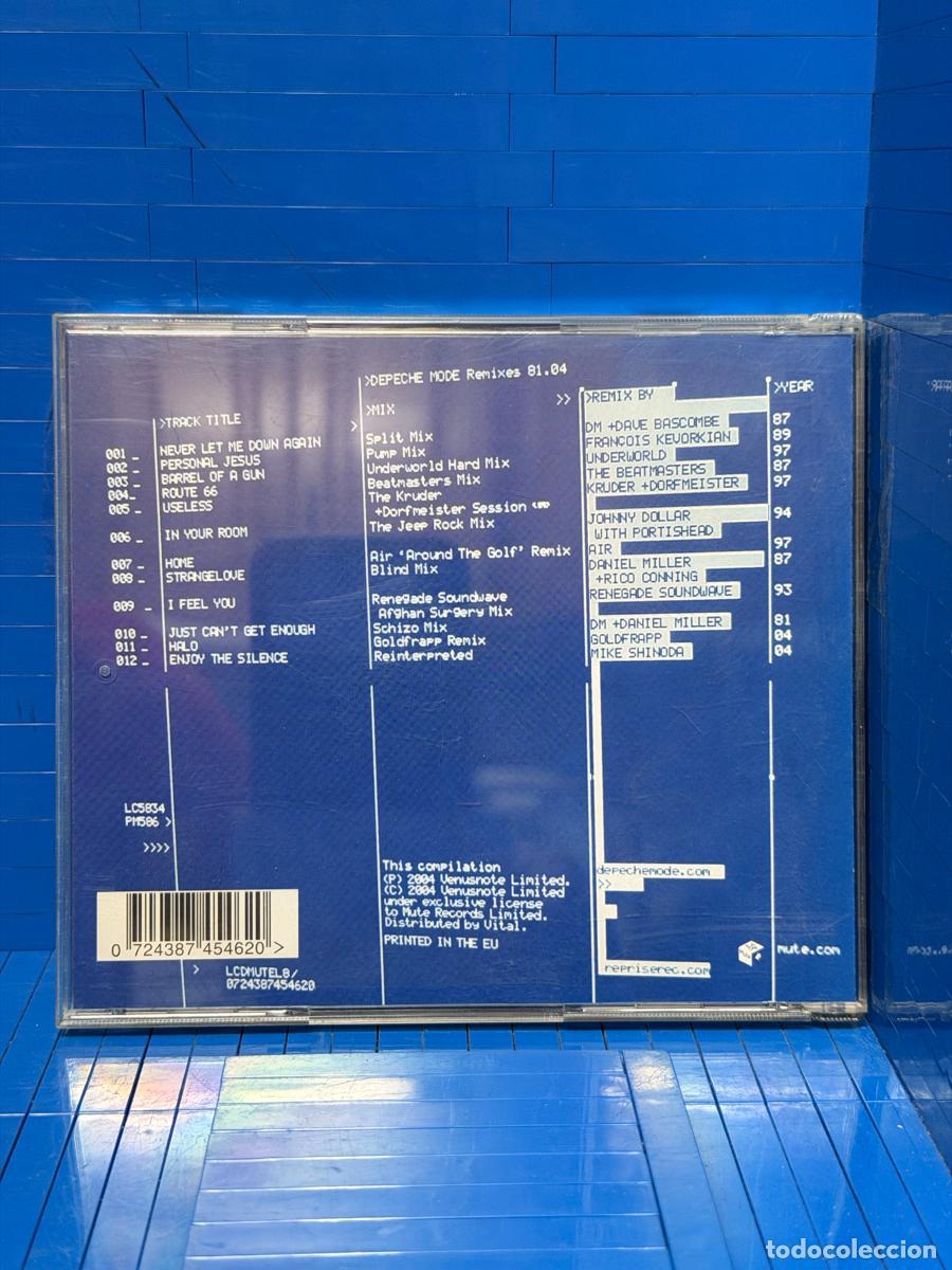CDs de m&uacute;sica: DEPECHE MODE REMIXES 81.04 &ndash; DEPECHE MODE &ndash; 2004 &ndash; CD - Foto 2