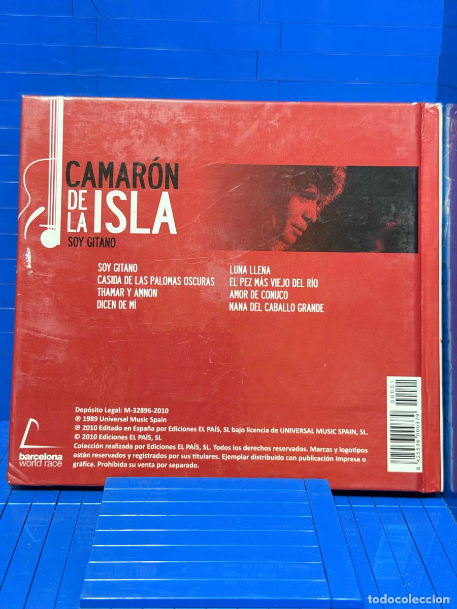 CDs de m&uacute;sica: SOY GITANO &ndash; CAMAR&Oacute;N &ndash; 1989 &ndash; CD - Foto 2