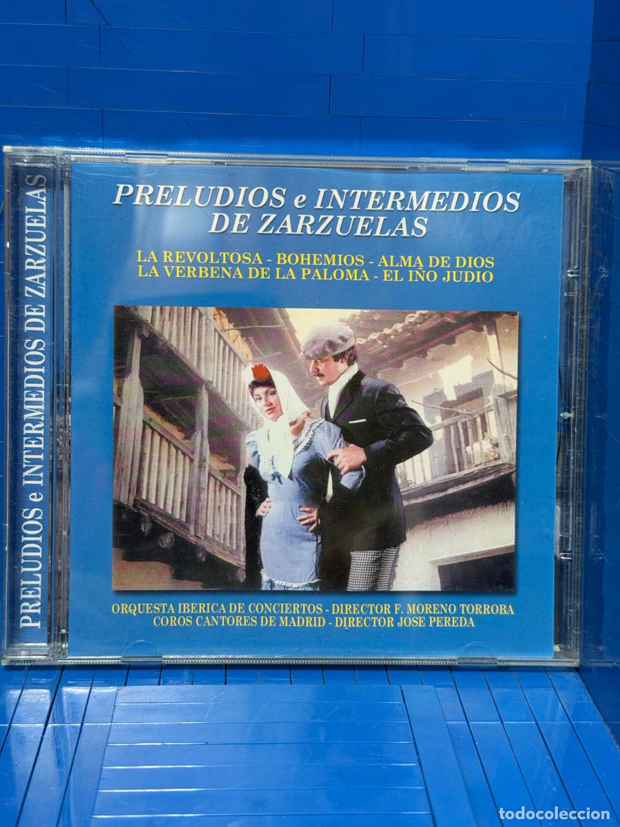 CDs de m&uacute;sica: PRELUDIOS E INTERMEDIOS DE ZARZUELAS &ndash; ORQUESTA IB&Eacute;RICA DE CONCIERTOS - F. MORENO TORROBA / COROS CA
