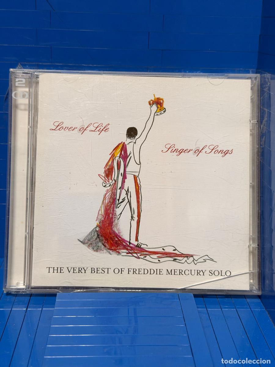 CDs de m&uacute;sica: LOVER OF LIFE SINGER OF SONGS THE VERY BEST OF FREDDIE MERCURY SOLO &ndash; FREDDIE MERCURY &ndash; 2006 &ndash; CD