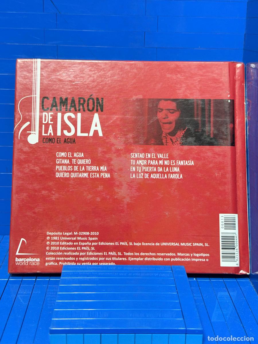 CDs de m&uacute;sica: COMO EL AGUA &ndash; CAMAR&Oacute;N &ndash; 2010 &ndash; CD - Foto 2