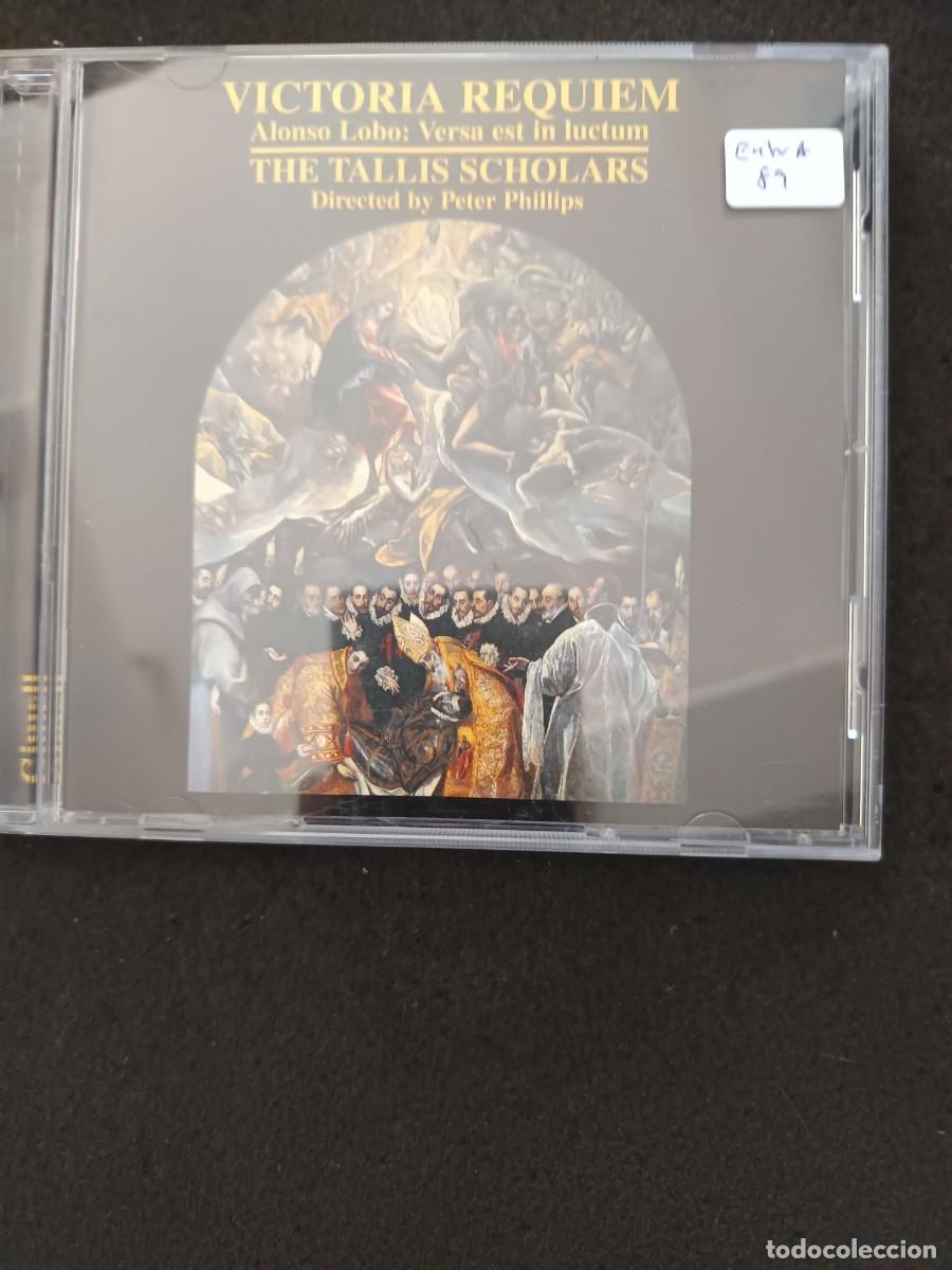 CDs de m&uacute;sica: VICTORIA: REQUIEM / ALONSO LOBO: VERSA EST IN LUCTUM.- THE TALLIS SCHOLARS.- DIR.: PETER PHILLIPS