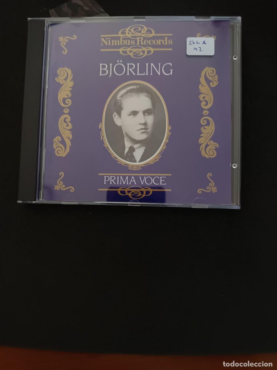CDs de m&uacute;sica: BJ&Ouml;RLING (PRIMA VOCE. NIMBUS RECORDS)