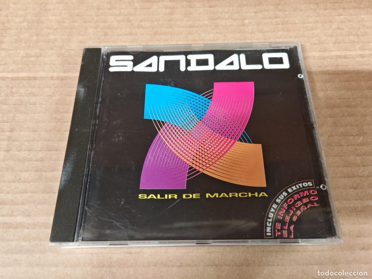 CDs de m&uacute;sica: SANDALO Salir de marcha REMIXES CD ALBUM DEL A&Ntilde;O 1994 CONTIENE 11 TEMAS TE INFORMO ELEGIBO