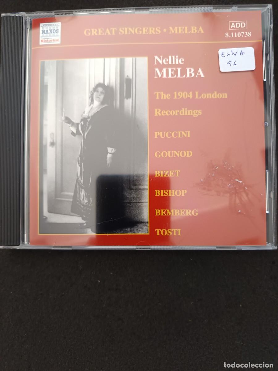 CDs de m&uacute;sica: NELLIE MELBA. THE 1904 LONDON RECORDINGS