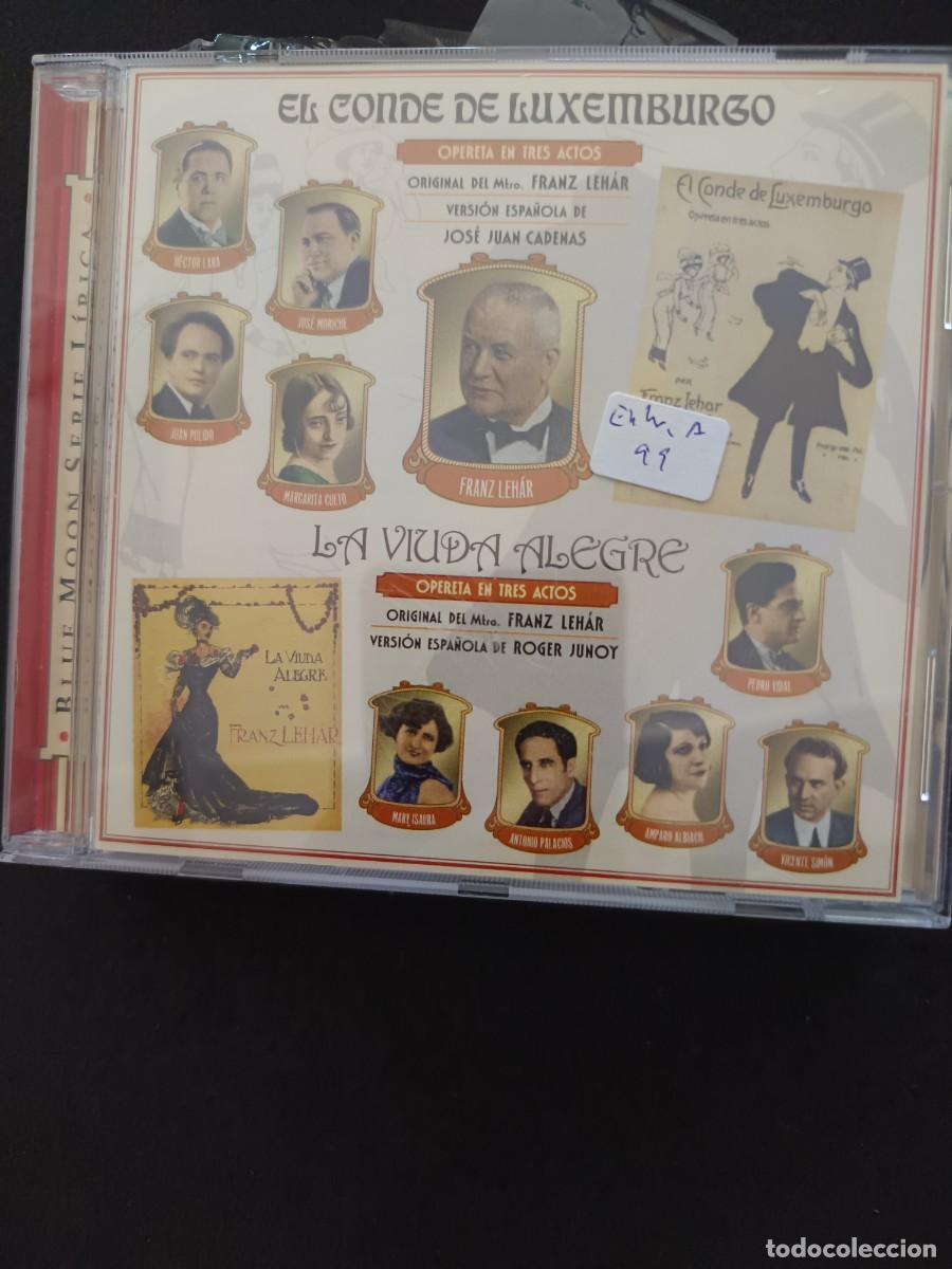 CDs de m&uacute;sica: EL CONDE DE LUXEMBURGO / LA VIUDA ALEGRE