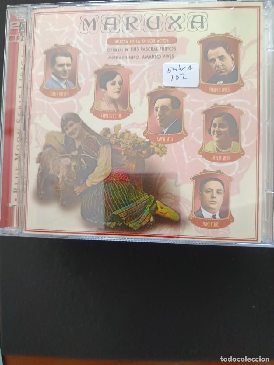 CDs de m&uacute;sica: 2 CD MARUXA. M&Uacute;SICA DE AMADEO VIVES. DIRECCI&Oacute;N: ANTONIO CAPDEVILA