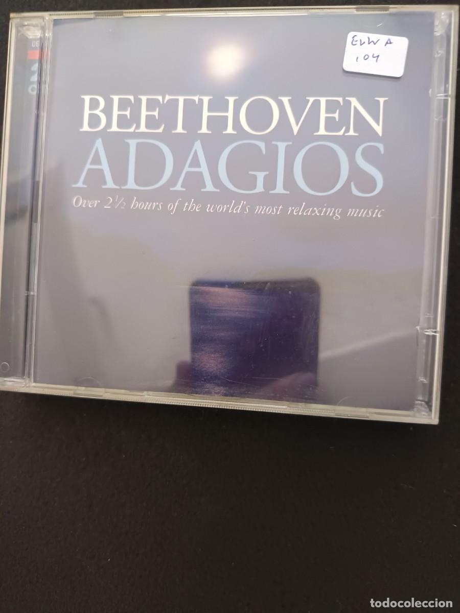 CDs de m&uacute;sica: 2 CD. BEETHOVEN: ADAGIOS - Foto 1