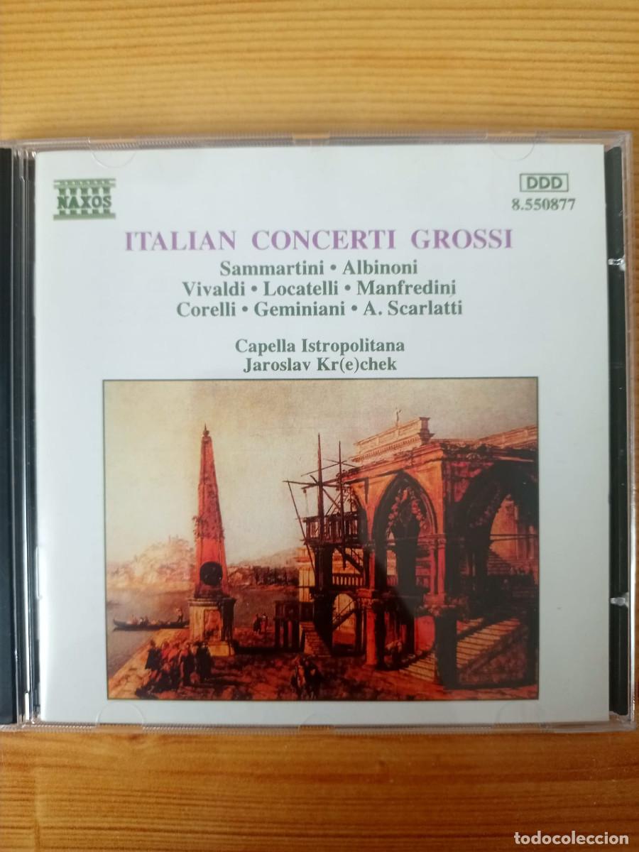 CDs de m&uacute;sica: Italian Concerti Grossi &ndash; Capella Istropolitana &ndash; CD Naxos 8.550877