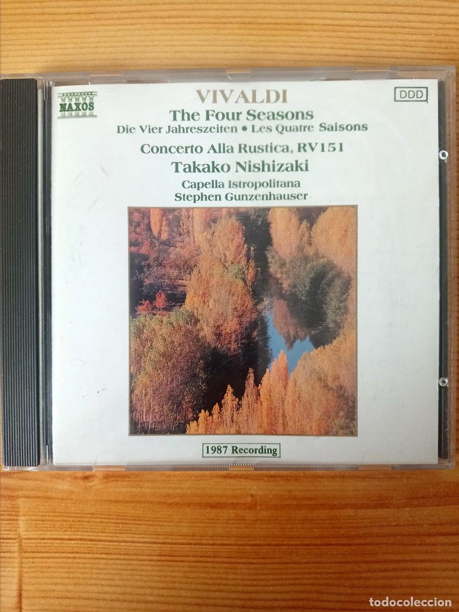 CDs de m&uacute;sica: Vivaldi &ndash; Las cuatro estaciones &ndash; Takako Nishizaki &ndash; Capella Istropolitana &ndash; CD Naxos 8.550056