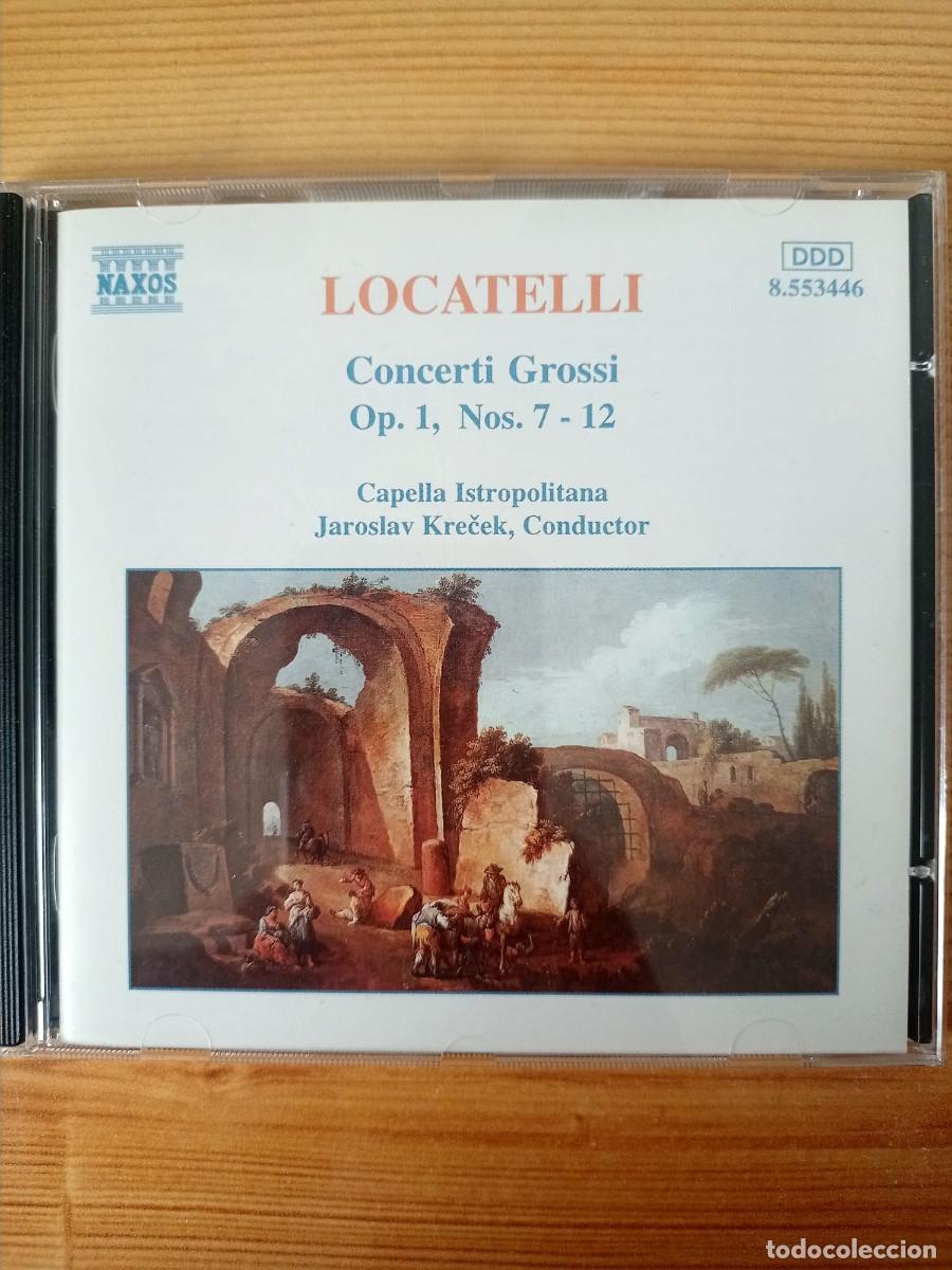 CDs de m&uacute;sica: Locatelli &ndash; Concerti Grossi Op. 1 n&ordm; 7-12 &ndash; Capella Istropolitana &ndash; CD Naxos 8.553446