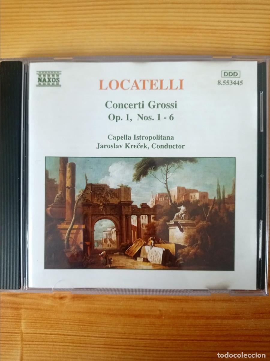 CDs de m&uacute;sica: Locatelli &ndash; Concerti Grossi Op. 1 n&ordm; 1-6 &ndash; Capella Istropolitana &ndash; CD Naxos 8.553445