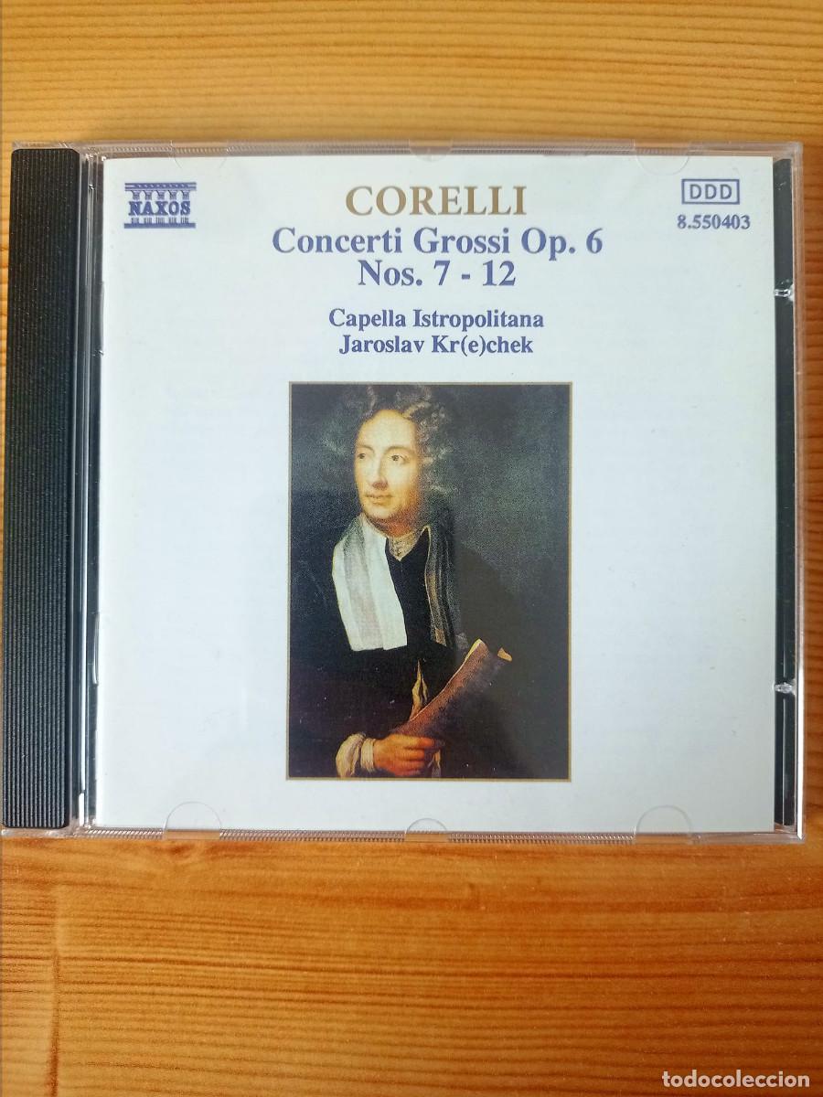 CDs de m&uacute;sica: Corelli &ndash; Concerti Grossi Op. 6 n&ordm; 7-12 &ndash; Capella Istropolitana &ndash; CD Naxos 8.550403