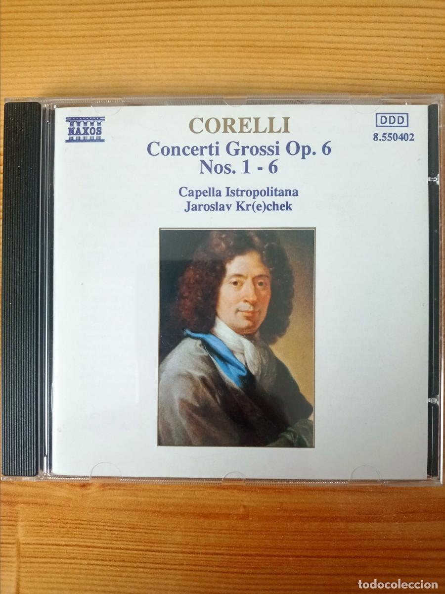 CDs de m&uacute;sica: Corelli &ndash; Concerti Grossi Op. 6 n&ordm; 1-6 &ndash; Capella Istropolitana &ndash; CD Naxos 8.550402