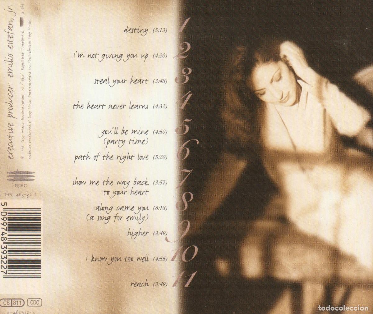 CDs de m&uacute;sica: GLORIA ESTEFAN. DESTINY. CD. - Foto 2