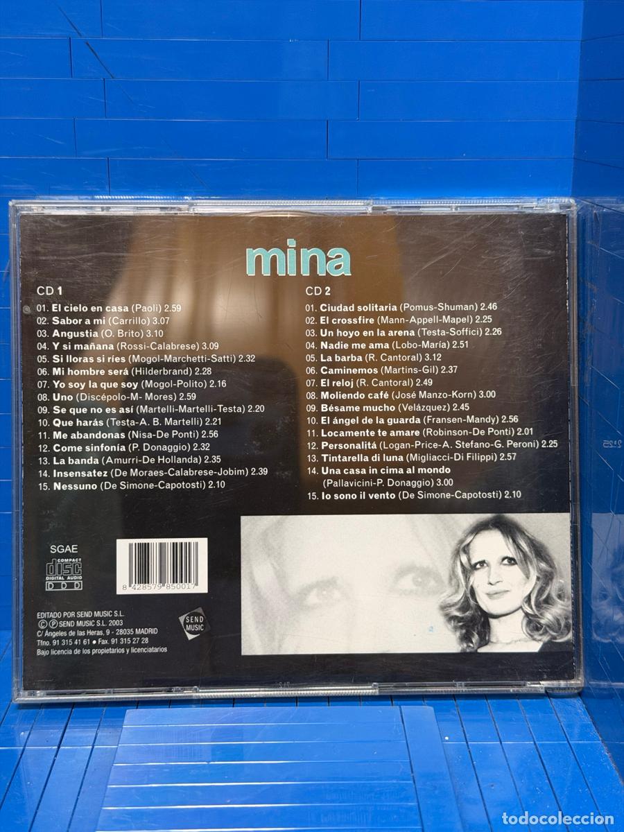 CDs de m&uacute;sica: SELECCI&Oacute;N 5 ESTRELLAS &ndash; MINA &ndash; 2003 &ndash; CD - Foto 2