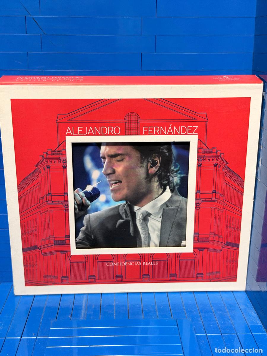 CDs de m&uacute;sica: CONFIDENCIAS REALES &ndash; ALEJANDRO FERN&Aacute;NDEZ &ndash; 2014 &ndash; CD