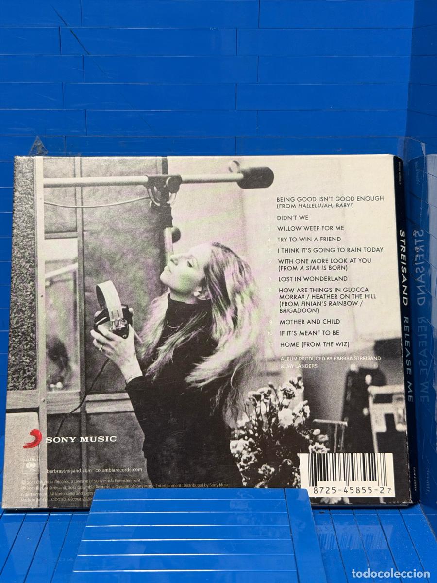 CDs de m&uacute;sica: RELEASE ME &ndash; BARBRA STREISAND &ndash; 2012 &ndash; CD - Foto 2