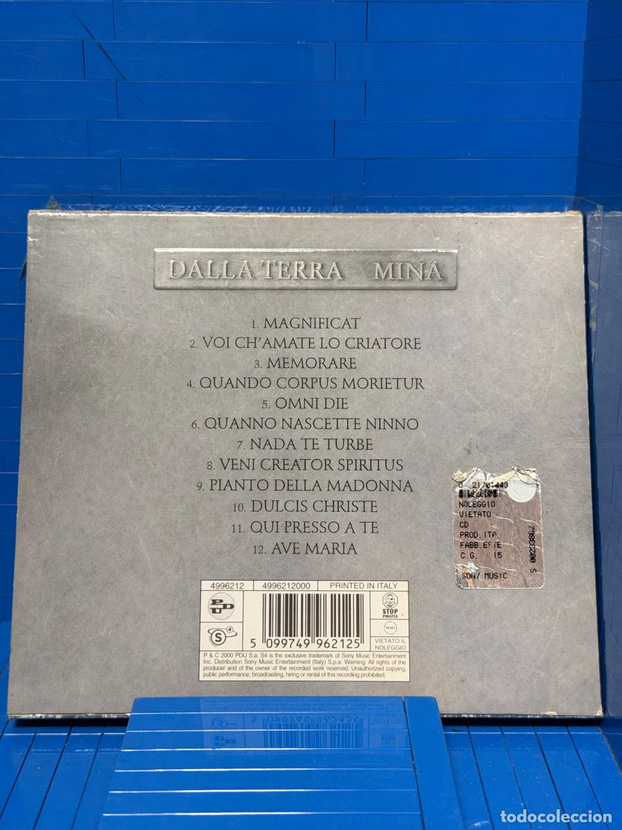 CDs de m&uacute;sica: DALLA TERRA &ndash; MINA &ndash; 2000 &ndash; CD - Foto 2