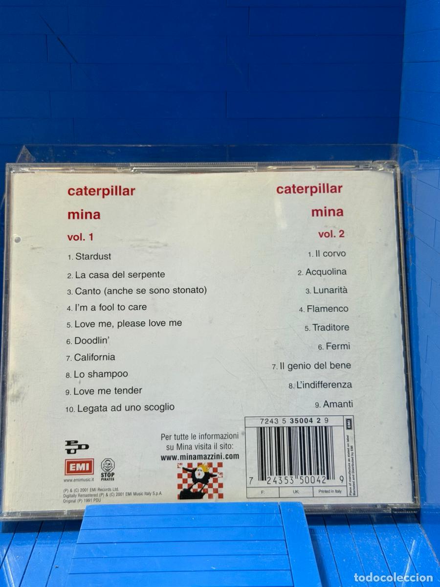 CDs de m&uacute;sica: CATERPILLAR VOL. 1/2 &ndash; MINA &ndash; CD - Foto 2